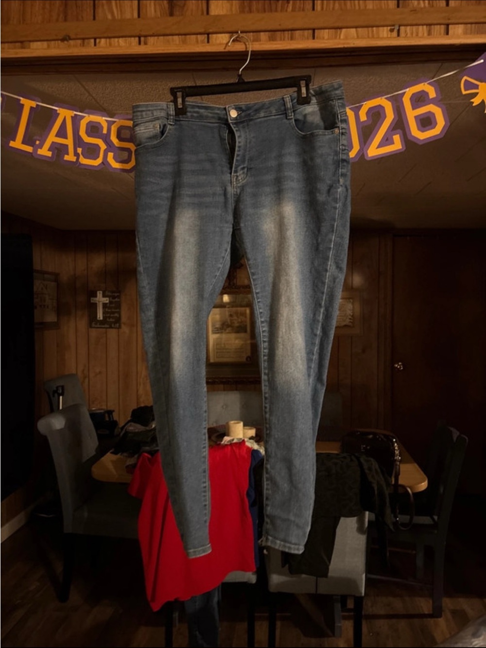 Fashion Nova Women's Skinny Jeans - Medium Blue Wash